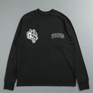 Darc Sport Men’s L/S Dry Wolf T - Black size L